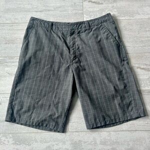 Hurley gray plaid shorts Men’s 36​​​